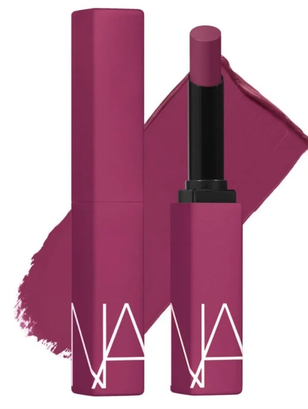 NARS PowerMatte Lipstick: Warm Leatherette (Rich Berry Pink 650), .05oz, …